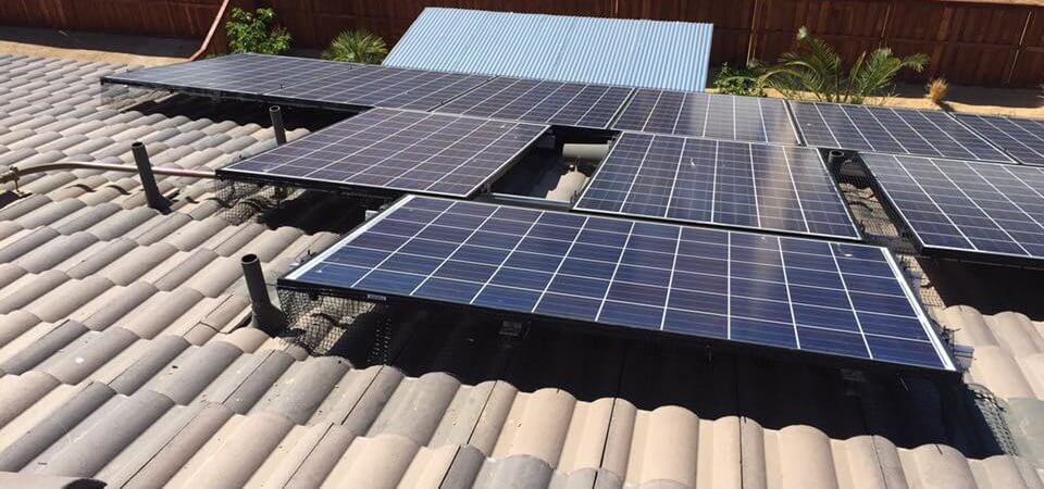 Solar Panel Bird Barrier